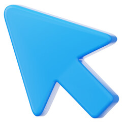 Cursor User Interface 3D Icon