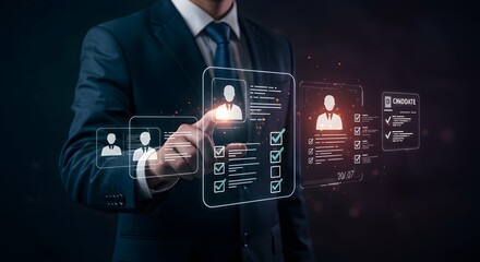 Digital Recruitment, HR Technology, Candidate Selection Process, Online Job Application, Modern Hiring