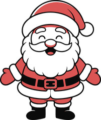 Lustige Weihnachtskarten-Illustrationen 