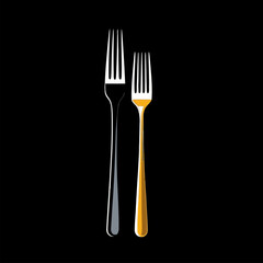 fork vector illustration