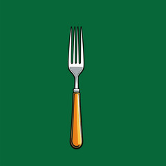 fork vector illustration