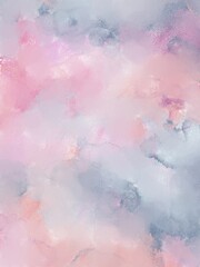 abstract watercolor background with clouds