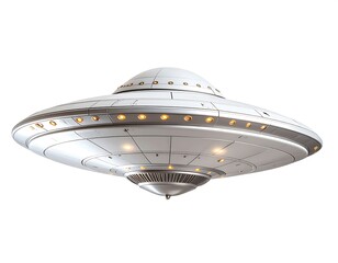 Futuristic UFO craft