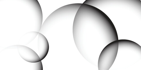 Abstract monochrome gradient poster background vector set. Modern cover template with black and white perspective geometric prism shapes. Ideal design for social media, banner, ads, Circle.