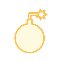 Bomb  vector, pixel perfect, illustrator file 
