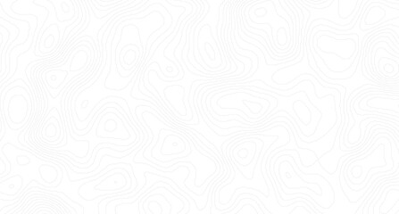 Geography landscape topo contour map on white background, Abstract lines background. Contour maps. Topo contour map on white background.