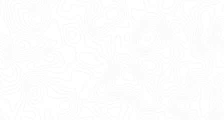 Obraz premium Geography landscape topo contour map on white background, Abstract lines background. Contour maps. Topo contour map on white background.