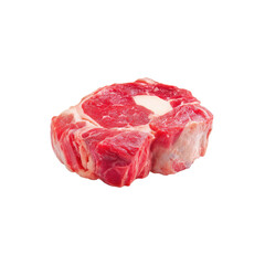 Obraz premium Fresh Raw Beef Chuck Cut with Natural Marbling and Juicy Texture for Culinary Uses and Recipes