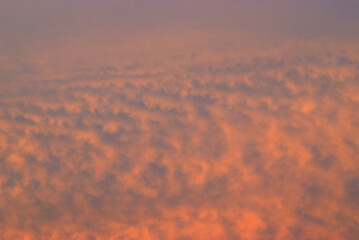 Sunset cloudscape