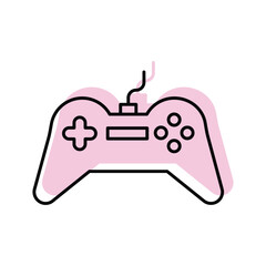 Retro Controller vector, pixel perfect, illustrator file 
