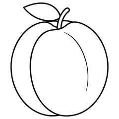 vector illustration of an apple