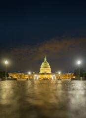 Washington, DC is the capital of the USA. The state capitol buildings in Washington, DC. The Congress in Washington, DC. The Capitol Hill in Washington, DC.