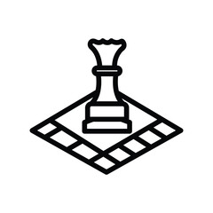 Chess Board vector, pixel perfect, illustrator file 
 