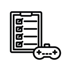 Fototapeta premium Game Testing vector, pixel perfect, illustrator file 