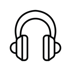 Headphones  vector, pixel perfect, illustrator file 
