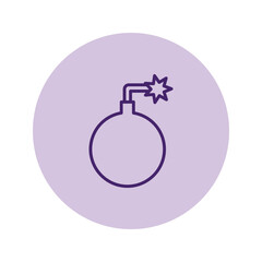 Bomb  vector, pixel perfect, illustrator file 
