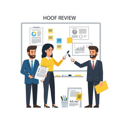 Fototapeta premium A diverse team collaborates on a project, reviewing data and brainstorming ideas in a modern office environment, fostering teamwork and innovation for business growth.