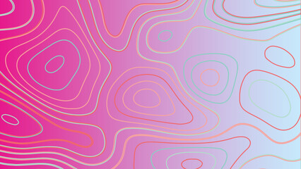 seamless contour line pattern. vector design.