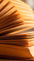 Open book showcasing pages, reading, education, study, and vintage aesthetic appeal.