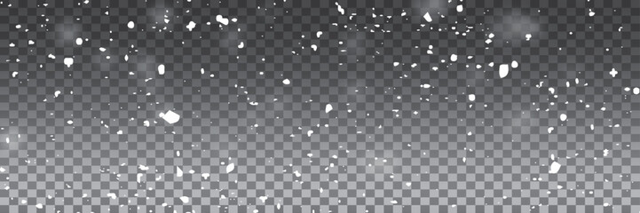 Heavy bokeh light snowfall snowflakes background. snow flakes snowfall background. 
