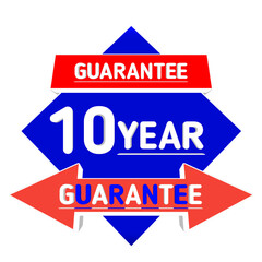 10 Year Guarantee - Promotional Graphic