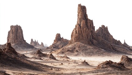 Red rock desert landscape