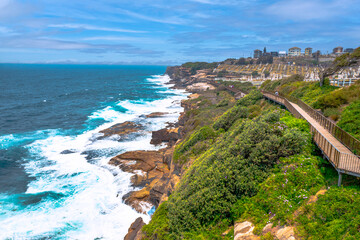 The Waverley Cemetery is a heritage-listed cemetery on top of the cliffs at Bronte. Opened in 1877....