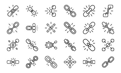 Bundle Link Building Icon 