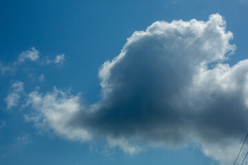 奄美大島の夏の海と空。