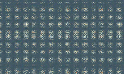 Abstract Digital Dot Pattern, Futuristic Tech Background, Geometric Matrix Vector Texture