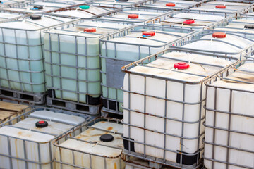 Industrial Storage of IBC Containers