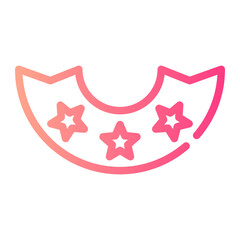 Fototapeta premium rating gradient icon