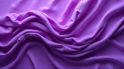 Obraz premium Flowing twisted purple cloth background. 
