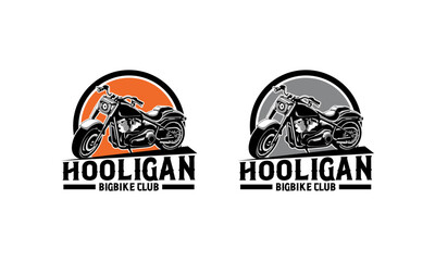 American Motorcycle Club Logo Design Vector Isolated. motorcycle logo design vector