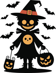 Halloween Children trick or treat