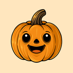 Adorable Happy Ghost Cartoon