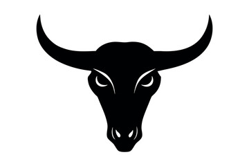 bull head vector art