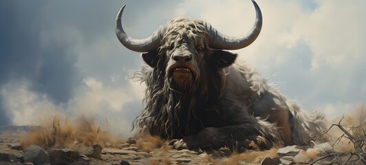  Haunted Gothic Minotaur Griffin