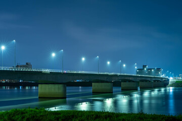 深夜の小戸之（おどの）橋