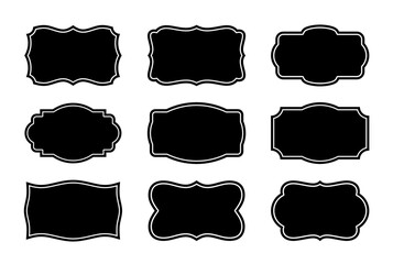 Elegant Vintage Premium and Quality Labels Set – Luxury Badge Design
