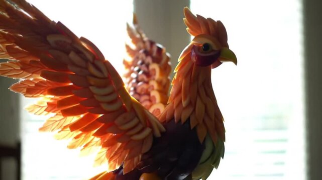 rooster in the farm