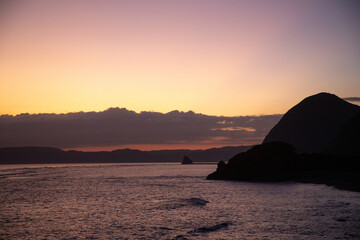 奄美大島の夏の海と空。