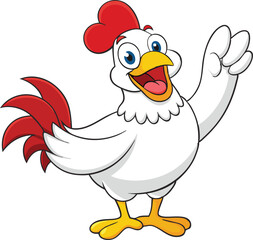 Cock illustration vector design, Cock icon design, Chicken illustration vector design