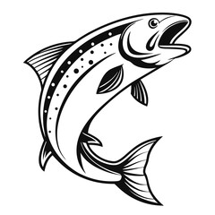 Fototapeta premium fish vector illustration