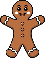 Christmas Cute ginger bread men