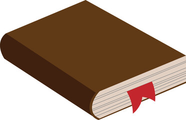 book flat vector design illustration