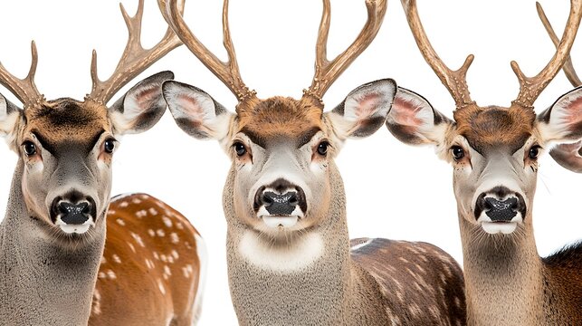 1. Playful forest animals with exaggerated features arranged in a fun layout over light beige background