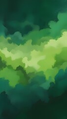 Fototapeta premium 背景素材 グリーングラデーション background Green Gradient （Generative AI）
