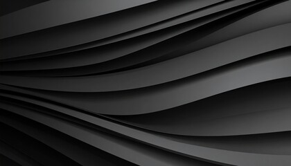 Obraz premium Abstract dark wavy lines