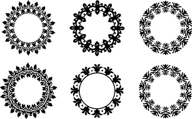 "Elegant Ornamental Frame Bundle"